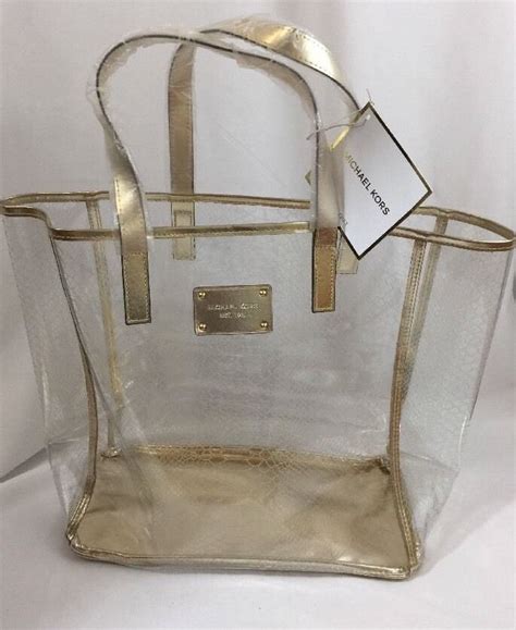 michael kors beach bag|michael kors clear tote.